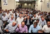 مراسم پرفیض دعای کمیل در مکه مکرکه با حضور حجاج ایرانی