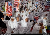 مراسم برائت از مشرکین در صحرای عرفات