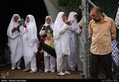 حجاج ایرانی در مراسم دعای عرفه در صحرای عرفات
