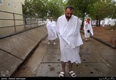 حجاج ایرانی در مراسم دعای عرفه در صحرای عرفات