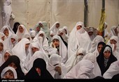 یادواره شهدای منا و مسجدالحرام با حضور حجاج در سرزمین منا