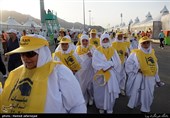 حضور حجاج در سومین روز رمی جمرات در منا