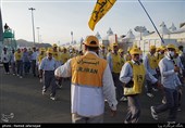 حضور حجاج در سومین روز رمی جمرات در منا