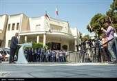  علی ربیعی سخنگوی دولت در حاشیه جلسه هیئت دولت