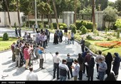  علی ربیعی سخنگوی دولت در حاشیه جلسه هیئت دولت