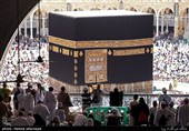 حجاج موسم حج98 در مسجدالحرام شهر مکه مکرمه