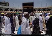 حجاج موسم حج98 در مسجدالحرام شهر مکه مکرمه