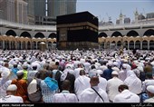 حجاج موسم حج98 در مسجدالحرام شهر مکه مکرمه