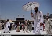 حجاج موسم حج98 در مسجدالحرام شهر مکه مکرمه