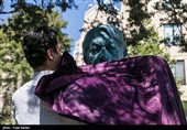   رونمایی از تابلو نام خیابان و سردیس استاد عزت‌الله انتظامی