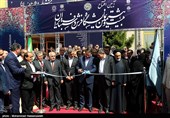 رضا رحمانی وزیر صنعت، معدن و تجارت در مراسم افتتاح بیست و هشتمین نمایشگاه فرش دستباف ایران