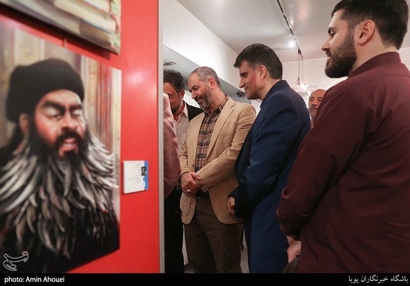 افتتاح نمایشگاه از بلندای الوند