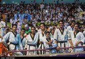 مراسم جشن روز جهانی تکواندو با عنوان میثاق با ولایت