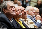 علی نصیریان در مراسم سومین دوره اهدای نشان زنده‌یاد داوود رشیدی