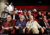 امید روحانی و محمد فرنود در مراسم سومین دوره اهدای نشان زنده‌یاد داوود رشیدی