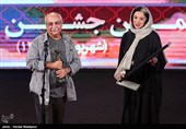 اهدای تندیس بهترین تدوین بیست و یکمین جشن خانه سینما به بهرام دهقانی برای فیلم "متری شیش‌ونیم"