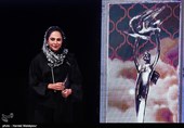 رعنا آزادی‌ور در بیست و یکمین جشن خانه سینما