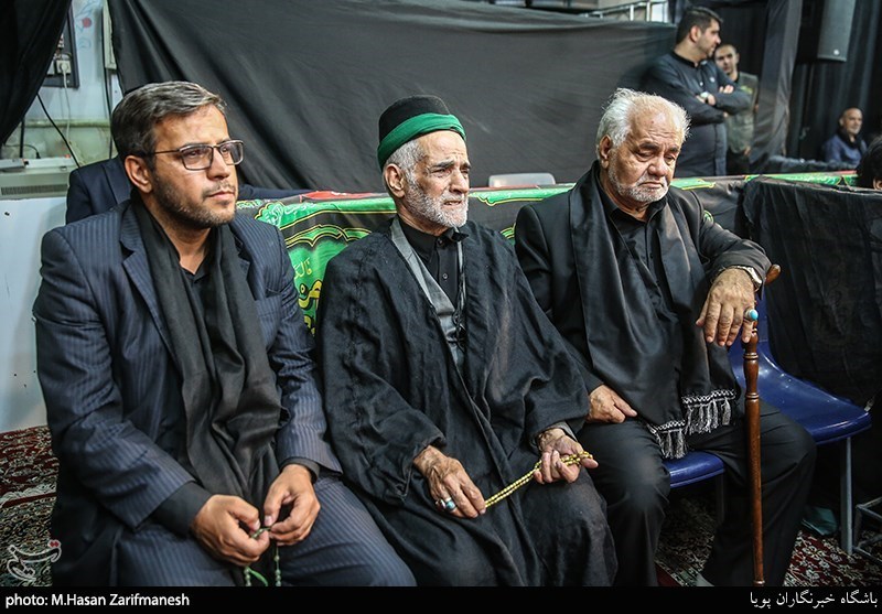 مراسم سیاهپوشان ماه محرم هیئت بیت الاحزان