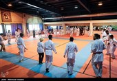 حضور کودکان اوتیسم در اردوی تیم ملی کاراته