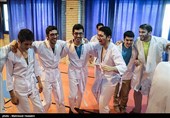 حضور کودکان اوتیسم در اردوی تیم ملی کاراته