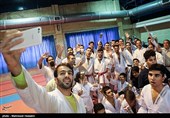 حضور کودکان اوتیسم در اردوی تیم ملی کاراته