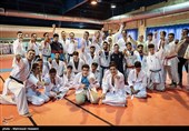 حضور کودکان اوتیسم در اردوی تیم ملی کاراته