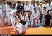 حضور کودکان اوتیسم در اردوی تیم ملی کاراته