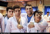 حضور کودکان اوتیسم در اردوی تیم ملی کاراته