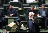 حسن روحانی رئیس جمهور در جلسه رأی اعتماد به وزرای پیشنهادی آموزش و پرورش و میراث فرهنگی