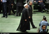 حسن روحانی رئیس جمهور در جلسه رأی اعتماد به وزرای پیشنهادی آموزش و پرورش و میراث فرهنگی