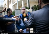 علی‌اصغر مونسان وزیر سازمان میراث فرهنگی در حاشیه جلسه هیئت دولت 