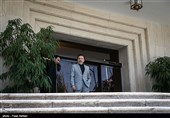 محمود واعظی رئیس دفتر رئیس‌جمهور درحاشیه جلسه هیئت دولت 