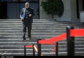 محمود حجتی وزیر جهاد کشاورزی در حاشیه جلسه هیئت دولت 