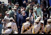 عبدالرضا رحمانی فضلی وزیر کشور در مراسم بازگشایی مرز خسروی برای زوار حسینی
