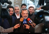علیرضا رشیدیان رئیس سازمان حج و زیارت در جمع خبرنگاران