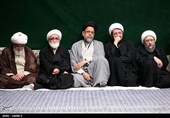 عزاداری شب تاسوعای حسینی در حسینیه امام خمینی (ره)