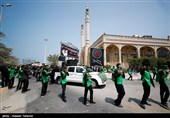 مراسم عزاداری روز تاسوعای حسینی  در کیش