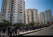 عزاداری تاسوعای حسینی در غرب تهران