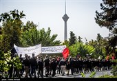 عزاداری تاسوعای حسینی در غرب تهران