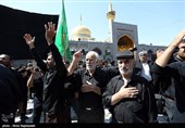 مراسم عزاداری تاسوعای حسینی در مشهد