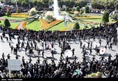 مراسم عزاداری تاسوعای حسینی در مشهد