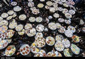 آیین سنتی توزیع نذری در روستای اراضی-اصفهان
