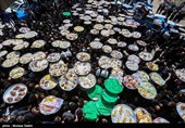 آیین سنتی توزیع نذری در روستای اراضی-اصفهان