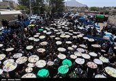 آیین سنتی توزیع نذری در روستای اراضی-اصفهان