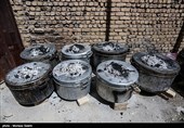 آیین سنتی توزیع نذری در روستای اراضی-اصفهان
