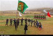 مراسم عزاداری تاسوعای حسینی در ییلاق ارسباران