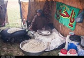 مراسم عزاداری تاسوعای حسینی در ییلاق ارسباران