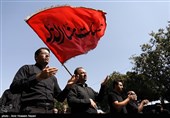 مراسم عزاداری روز تاسوعای حسینی  در قزوین 