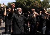 مراسم عزاداری روز تاسوعای حسینی  در قزوین 