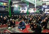 مراسم عزاداری ماه حرم  در حسینیه آقا سیدجمال قزوین